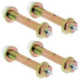RockJock Greaseable Bolt w/ Hardware 9/16in Thread x 4in Long (4-pack) thumbnail 2