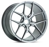 Vossen Forged S21-01 - 21x10.5 - 5x132 - ET22 - 66.5 - Brushed Light Smoke Wheel - BMW M5 G9x Fitmen thumbnail 1