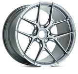Vossen Forged S21-01 - 21x10.5 - 5x132 - ET22 - 66.5 - Brushed Light Smoke Wheel - BMW M5 G9x Fitmen thumbnail 2