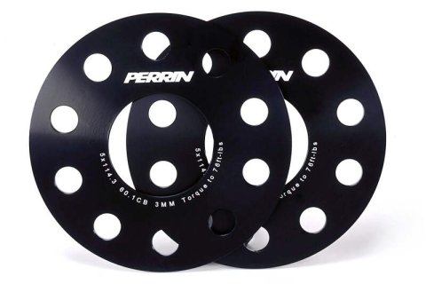 PERRIN 23-26 Toyota GR Corolla 60.1mm CB / 5x114.3 BP Wheel Spacers - 3mm thumbnail 2