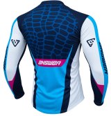 Answer Syncron Raceday Jersey Dark Blue/Cyan/Grey/Purple - Large thumbnail 2