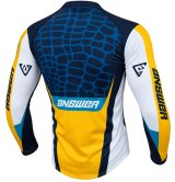 Answer Syncron Raceday Jersey Yellow/Navy/Cyan/White - Medium thumbnail 1