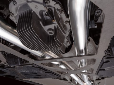 AWE Tuning BMW G90/G99 M5 Track Edition Cat-Back Exhaust - Diamond Black Tips thumbnail 5