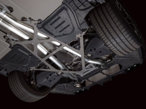 AWE Tuning BMW G90/G99 M5 Track Edition Cat-Back Exhaust - Diamond Black Tips thumbnail 8