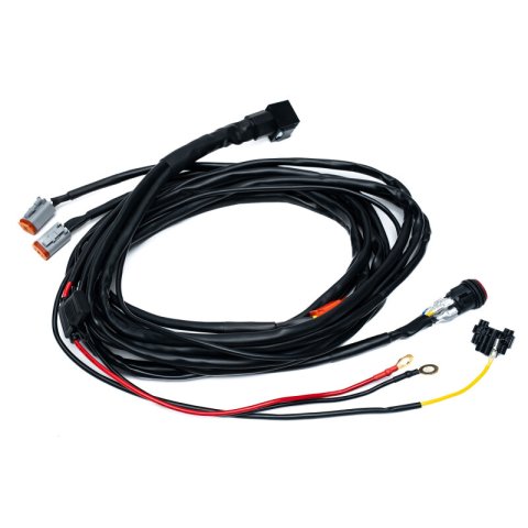 Baja Designs Squadron 2.0 Harness - 4-Pin Deutsch / 2-Light Harness