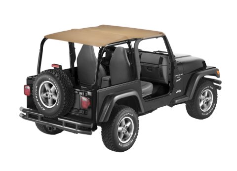 Bestop 97-02 Jeep Wrangler TJ Header Safari Bikini (Spice) thumbnail 1