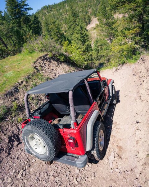 Bestop 97-02 Jeep Wrangler TJ Header Safari Bikini (Spice) thumbnail 6