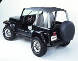 Bestop 92-95 Jeep Wrangler YJ Strapless Safari Bikini (Charcoal / Gray) thumbnail 1