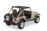 Bestop 92-95 Jeep Wrangler YJ Strapless Targa Bikini (Black Denim) thumbnail 1