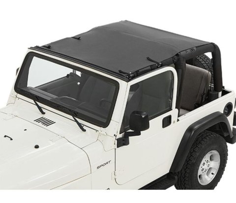 Bestop 97-06 Jeep Wrangler TJ Exc. Unlimited Sun Safari Bikini (Black Diamond) thumbnail 1