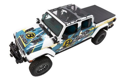 Bestop 20-24 Jeep Gladiator Sun Safari Bikini (Mesh) thumbnail 1