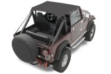 Bestop 55-75 Jeep Cj5 / 51-62 M38A1 Traditional Bikini (Black Crush) thumbnail 1