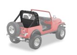Bestop Jeep 80-83 Cj5 / 80-86 Cj7 / 87-95 Wrangler YJ Windjammer (Black Crush) thumbnail 1