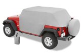 Bestop 07-18 Jeep Wrangler JK 2-Door All Weather Trail Cover (Charcoal / Gray) thumbnail 1