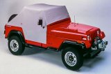 Bestop 76-86 Jeep Cj7 / 87-91 Wrangler YJ All Weather Trail Cover (Charcoal / Gray) thumbnail 1