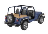 Bestop 97-02 Jeep Wrangler TJ Duster Deck Cover (Spice Factory Soft Top) thumbnail 1