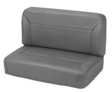 Bestop Back Seat - 55-83 Jeep Cj5 Rear Trailmax II Fixed (All Vinyl Charcoal/Gray) thumbnail 1