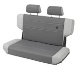 Bestop N-Tumble Seat 97-06 Jeep Wrangler TJ Rear Trailmax Fold (Center Fabric Insert Charcoal/Gray) thumbnail 1
