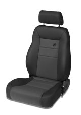 Bestop 76-86 Jeep Cj7 Front Passenger Side Trailmax II Pro Seat (Center Fabric Insert Black Denim) thumbnail 1