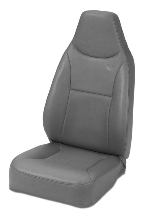 Bestop 76-86 Jeep Cj7 Front Trailmax II Standard Seat (All Vinyl Charcoal/Gray) thumbnail 1