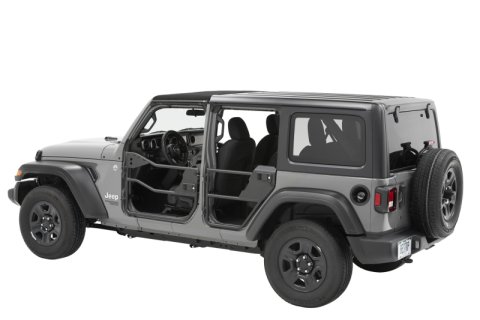 Bestop 20-26 Jeep Gladiator / 18-26 Wrangler JL Element Doors (Front Matte Black) thumbnail 4