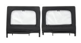 Bestop 20-26 Jeep Gladiator / 18-26 Wrangler JL 4-Door Element Upper Doors (Rear Black Diamond) thumbnail 1