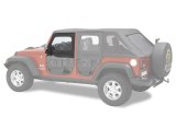 Bestop 07-18 Jeep Wrangler JK Element Upper Doors (Front Doors Black Diamond) thumbnail 1