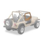 Bestop 88-95 Jeep Wrangler YJ Upper Fabric Doors (Rounded Upper Corner Spice) thumbnail 1