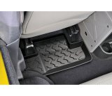 Bestop 07-10 Jeep Wrangler JK 2-Door Rear Floor Mats (Black) thumbnail 1