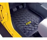 Bestop Jeep 14-18 Wrangler JK Front Floor Mats (Black) thumbnail 1