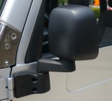 Bestop 87-95 Jeep Wrangler YJ / 97-06 Wrangler TJ Door Mirror Set (Black Abs Composite) thumbnail 1