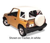Bestop 95-98 Tracker/Sidekick Replace A-Top (White Denim Clear Windows No Door Skins Included) thumbnail 1