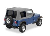 Bestop 88-95 Jeep Wrangler YJ Replace A-Top (Charcoal / Gray Tinted Windows Door Skins Included) thumbnail 1