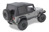 Bestop A-Top For OEM - Jeep 87 Wrangler YJ Replace (Black Crush Clear Windows Door Skins Included) thumbnail 1