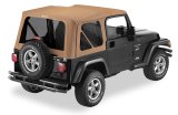 Bestop 97-02 Jeep Wrangler TJ Replace A-Top (Spice Sailcloth Tinted Windows No Door Skins ) thumbnail 1