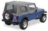 Bestop 88-95 Jeep Wrangler YJ Replace A-Top (Charcoal / Gray Clear Windows Door Skins Included) thumbnail 1