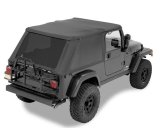Bestop A-Top For Trektop 04-06 Jeep Wrangler TJ Rep A-Top (Blk Diamond Tinted Windows No Door Skins) thumbnail 1