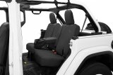Bestop 18-23 Jeep Wrangler JL 4-Door Exc. 4Xe Rear W/ Fold Down Arm Rest Seat Covers (Black Diamond) thumbnail 2