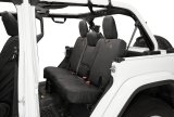 Bestop 18-23 Jeep Wrangler JL 4-Door Exc. 4Xe Rear W/O Fold Down Arm Rest Seat Covers (Blk Diamond) thumbnail 1