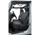 Bestop 13-18 Jeep Wrangler JK Front Seat Covers (Black Diamond) thumbnail 1