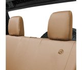 Bestop 08-12 Jeep Wrangler JK 4-Door Rear Seat Covers (Tan) thumbnail 2