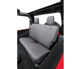 Bestop 08-12 Jeep Wrangler JK 4-Door Rear Seat Covers (Charcoal) thumbnail 1