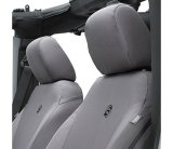 Bestop 07-12 Jeep Wrangler JK Front Seat Covers (Charcoal) thumbnail 2