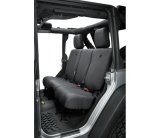 Bestop 13-18 Jeep Wrangler JK 4-Door Rear Seat Covers (Black Diamond) thumbnail 1