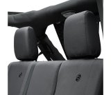 Bestop 13-18 Jeep Wrangler JK 4-Door Rear Seat Covers (Black Diamond) thumbnail 2