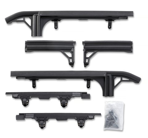 Bestop 18-26 Jeep Wrangler JL 4-Door Door Surrounds (Set Of 4)