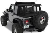 Bestop 18-26 Jeep Wrangler JL 2-Door Halftop Conversion Kit (Black Diamond) thumbnail 3