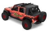 Bestop 18-23 Jeep Wrangler JL 4-Door Halftop Soft Top (Black Diamond) thumbnail 1