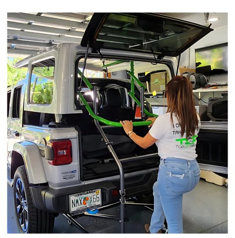 Bestop Toplift Pro V20 Hardtop Removal Tool For Jeep Wrangler & Ford Bronco thumbnail 4