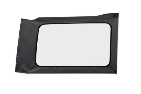Bestop 18-26 Jeep Wrangler JL Oe JL Replacement Windows (Quarter Right Hand 4-Door Blk Vinyl Clear)
